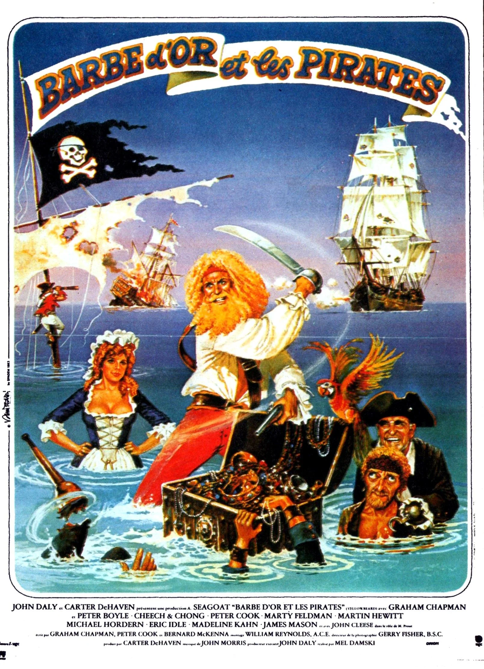 barbe d'or et les pirates